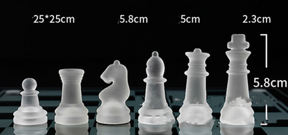Mystic Glass Chess Set