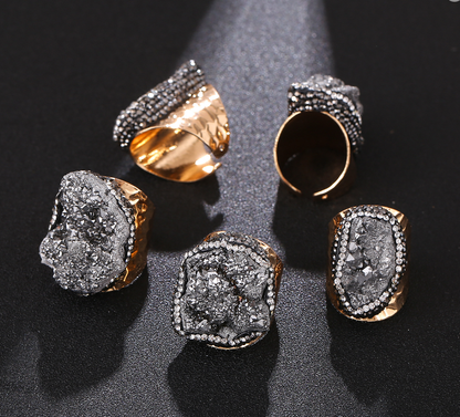 Crystal Clusters | Adjustable Ring