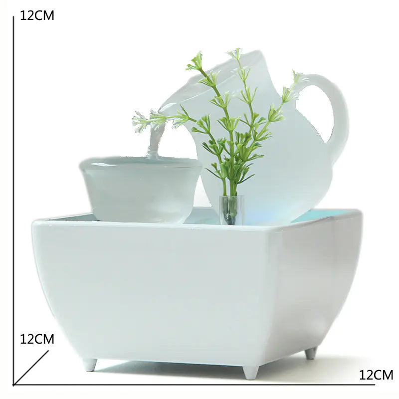 Luxury Crystal Water Fountain Sorceress Sanctuary