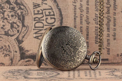 Pumpkin Jack Retro Pocket Watch
