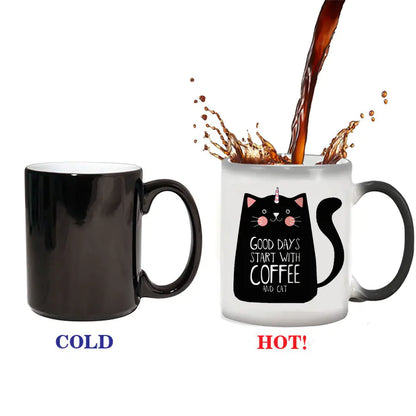 Cat Heat Mug