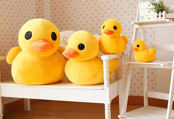 Yellow Duck Plush Familiar