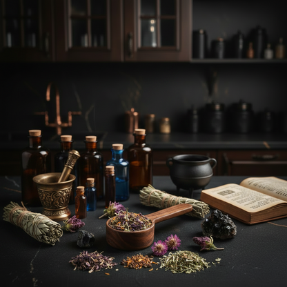 Apothecary Wood Spoon Sorceress Sanctuary