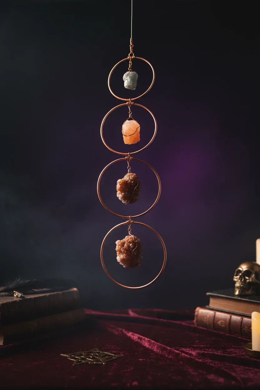 7 Chakra Chain - Sorceress Sanctuary 7-colour pendant