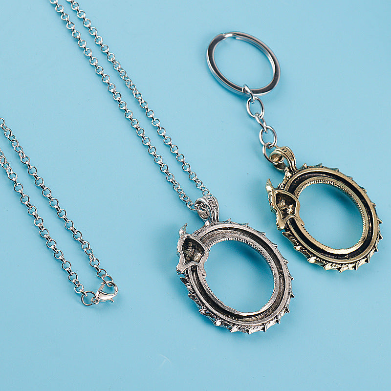 Vintage Viking Dragon Pendant Necklace - Wholesale Direct