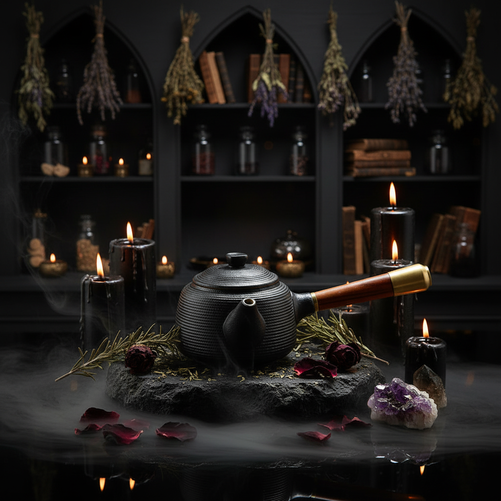 Shadow Ritual Teapot