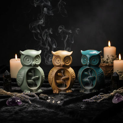 Owl Incense Burner