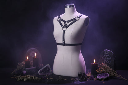 Leather Chest Harness