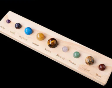 Natural Crystal Planet Model