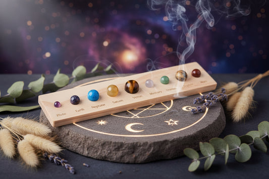 Natural Crystal Planet Model - Sorceress Sanctuary