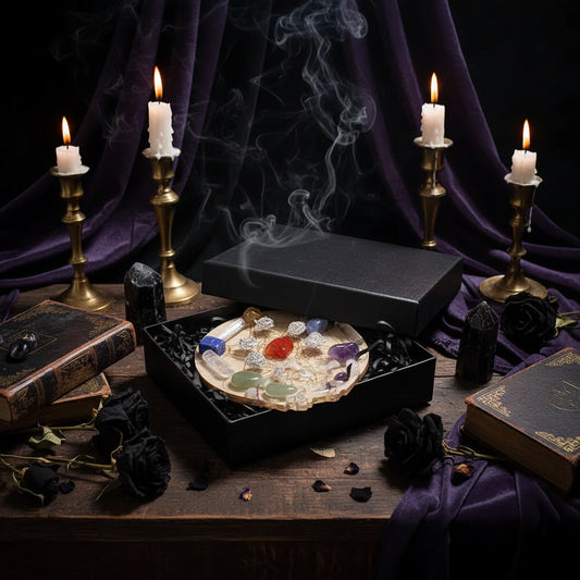 Chakra Alignment | Crystal Yoga Set - Sorceress Sanctuary