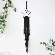 Handmade Dream Catcher | Black Star & Moon