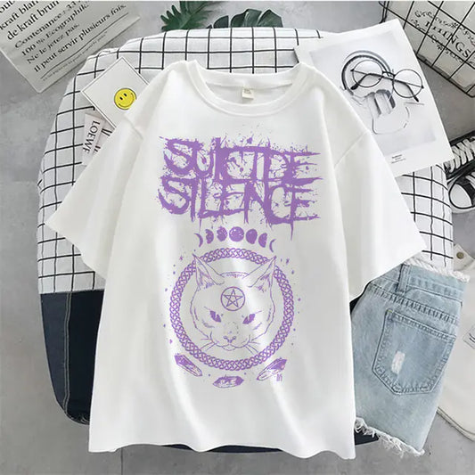 Cursed Cat Oversized T-shirt