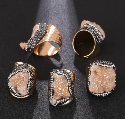 Crystal Clusters | Adjustable Ring