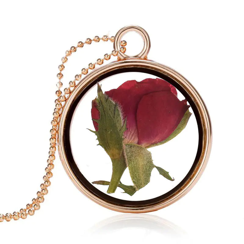 Dry Flower Pendant
