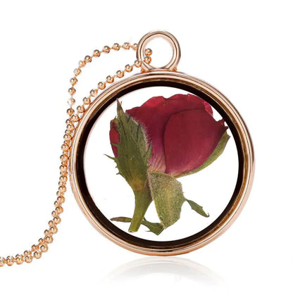 Dry Flower Pendant