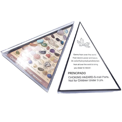 Natural Gemstone Set | 36 Specimens Sorceress Sanctuary