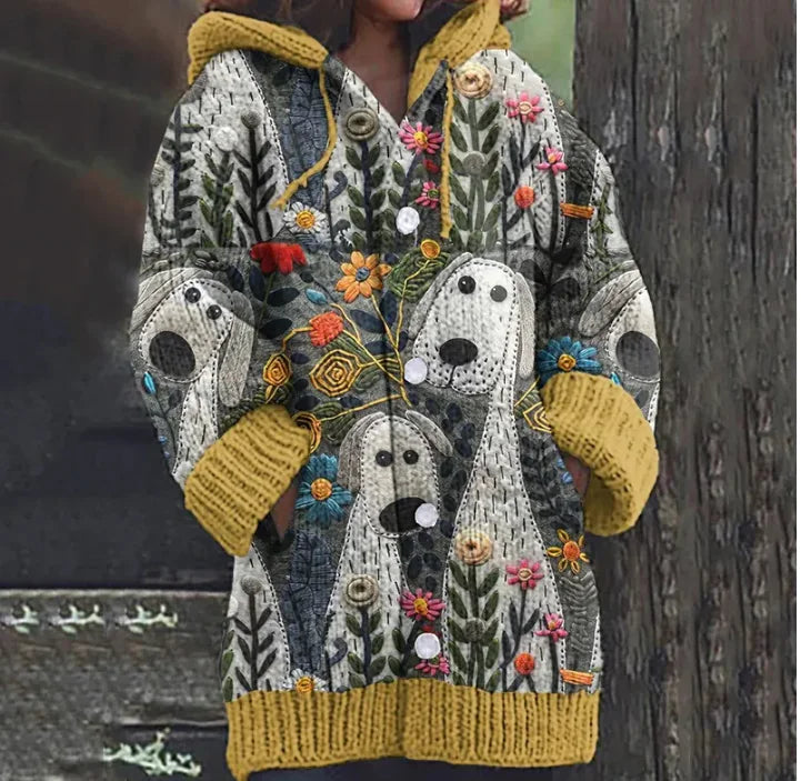 Spooky Witch Hooded Coat