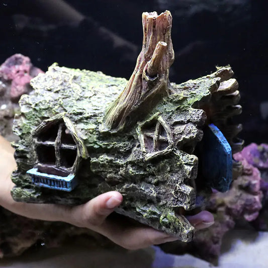 Premium Tree Root Wooden House