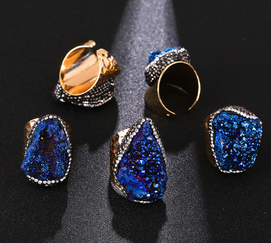 Crystal Clusters | Adjustable Ring
