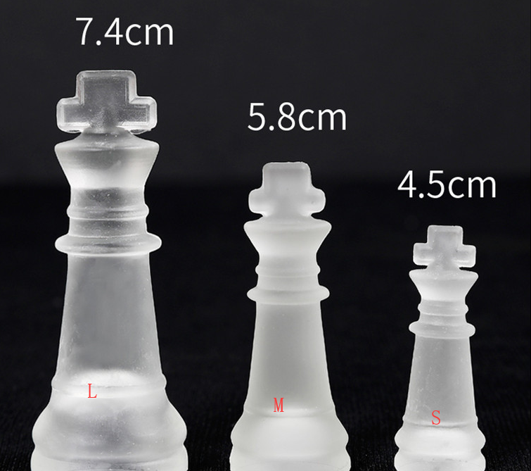 Mystic Glass Chess Set