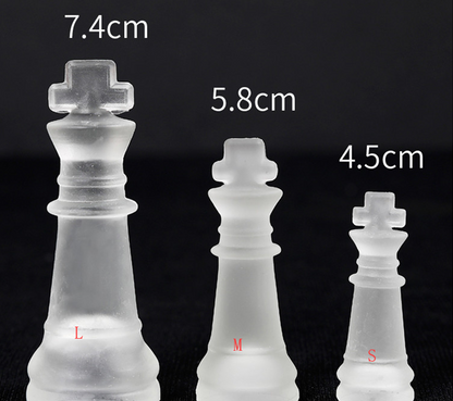 Mystic Glass Chess Set
