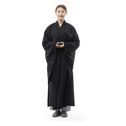 Zen Buddhist Lay Monk Meditation Gown and Uniform Set