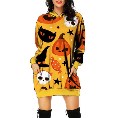 Spooky Print Dress