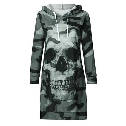 Camouflage Skull Hoodie