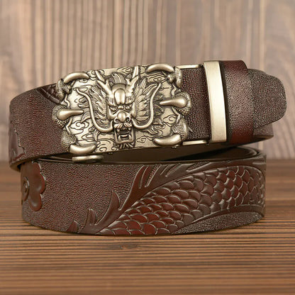 Dragon Leather Belt