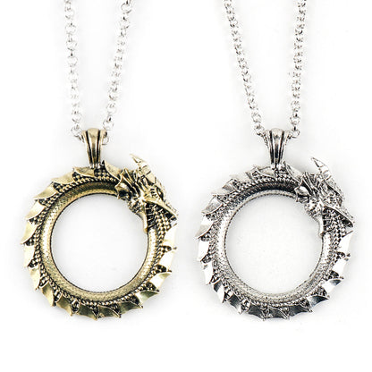 Vintage Viking Dragon Pendant Necklace - Wholesale Direct