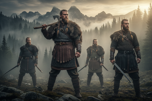 Viking Leather Skirt