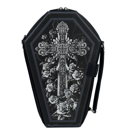 Gothic Rose Crossbody Bag for Women