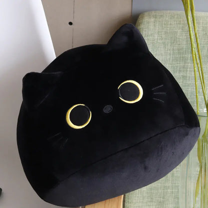 Cute Black Cat Plush Pillow