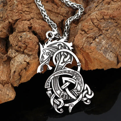 Nordic Dragon Necklace