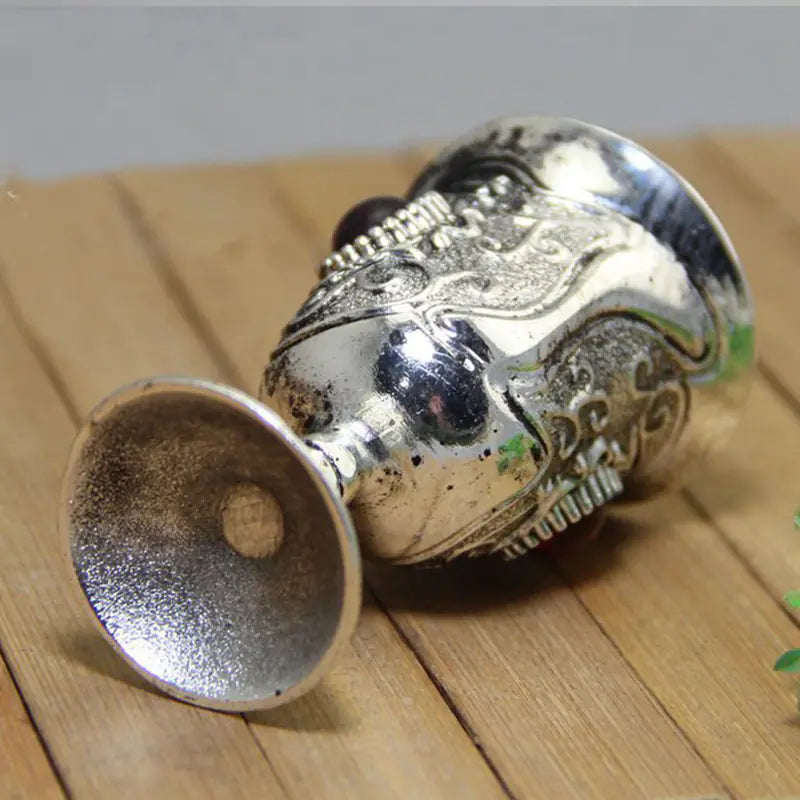 Exquisite Silver-plated Goblet