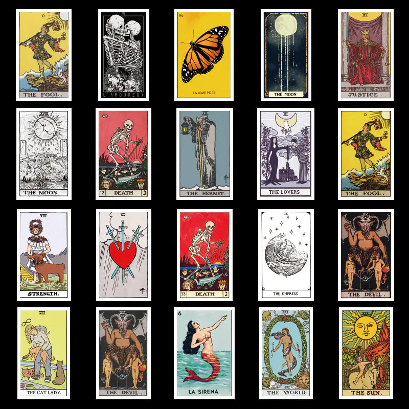 Tarot Card Stickers
