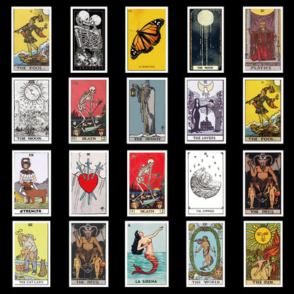 Tarot Card Stickers