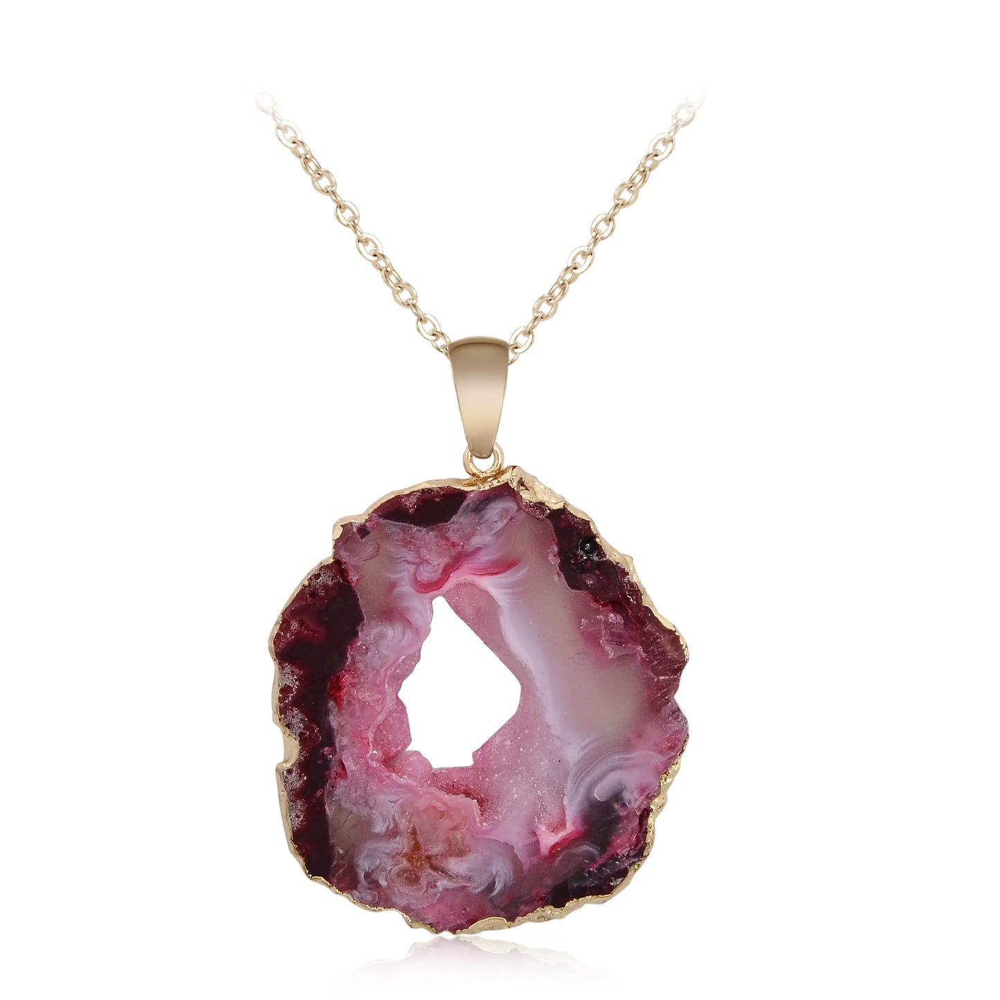 Natural Crystal Pendant