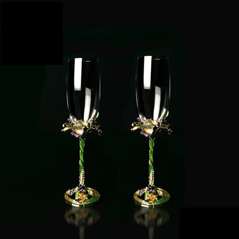 Handcrafted Crystal Glasses Sorceress Sanctuary