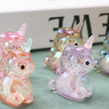 Unicorn Crystal Keychain