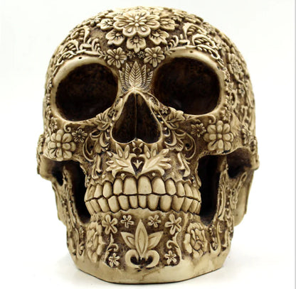 Mystical Floral Skull