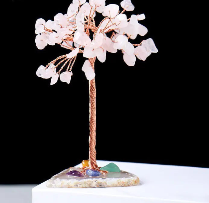 Natural Crystal Tree |  Amethyst Base Sorceress Sanctuary