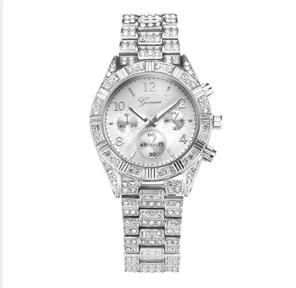 Crystal Quartz Analog Wrist Watch