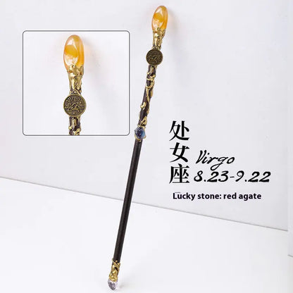 Zodiac Crystal Magic Wand