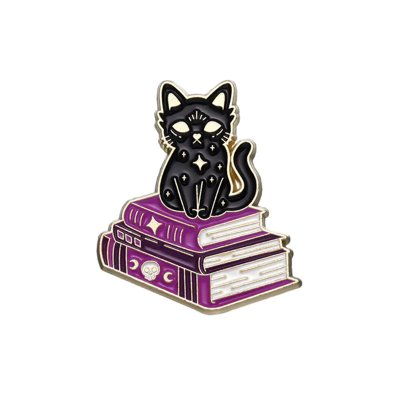 Mystic Cat Brooch