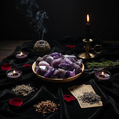 Polished Crystal Stones for Decoration and Aromatherapy Sorceress Sanctuary