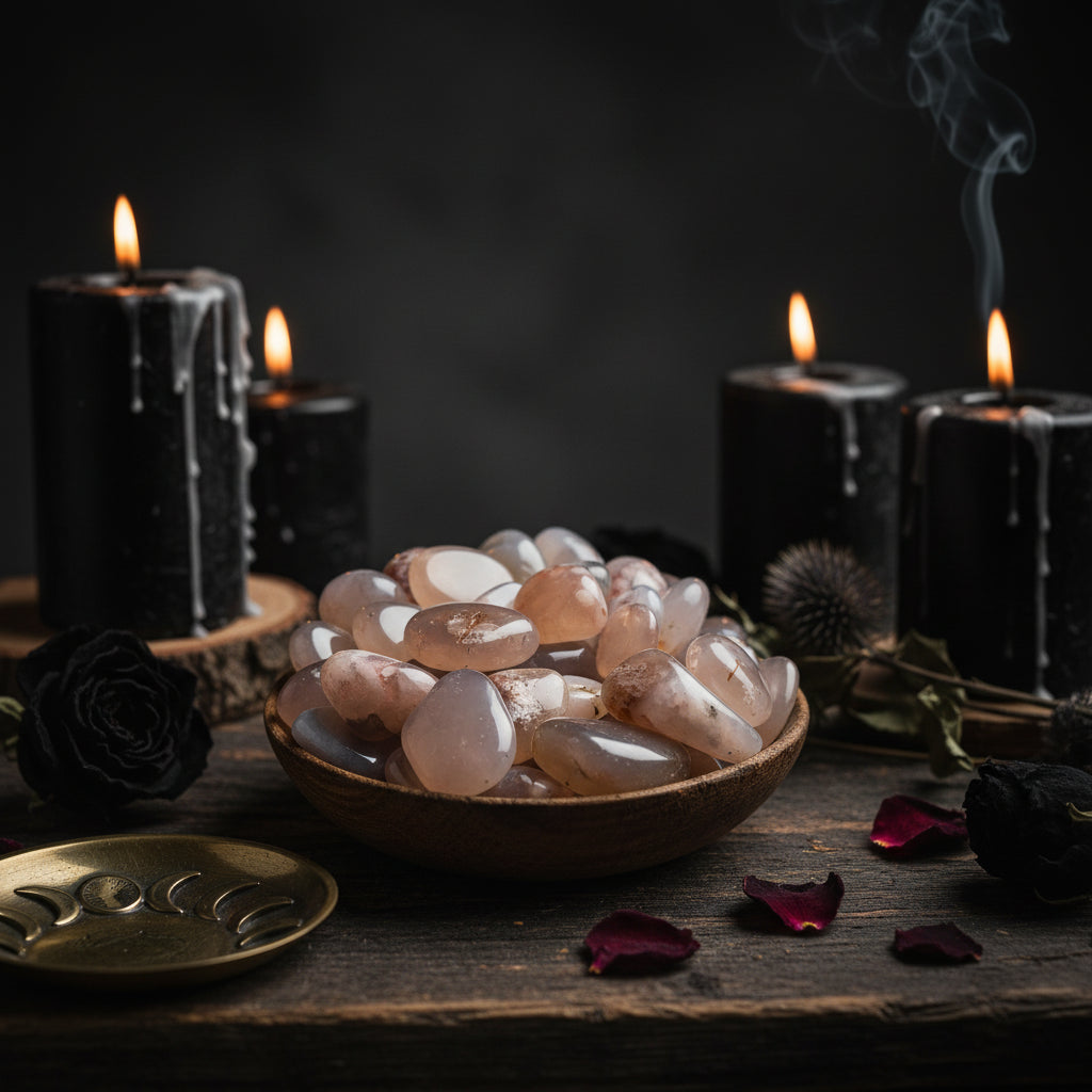 Polished Crystal Stones for Decoration and Aromatherapy Sorceress Sanctuary