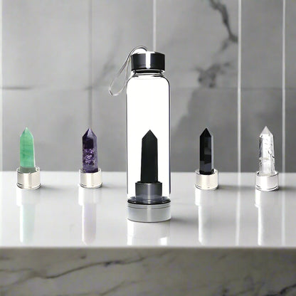Crystal Glass | Energy Pillar Bottle Sorceress Sanctuary