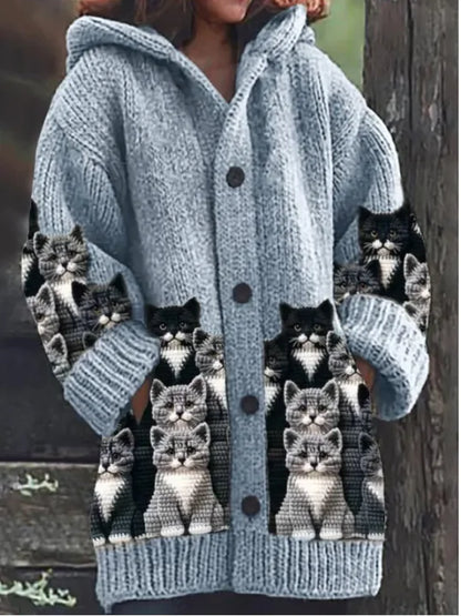 Spooky Witch Hooded Coat